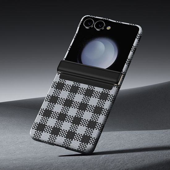 Benks Magnetic Armor Vichy Spin Kevlar θήκη, Samsung Galaxy Z Flip 7, μαύρη