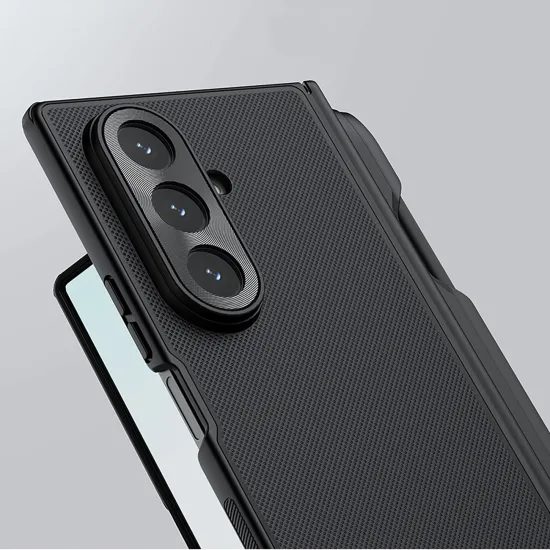 Nillkin Super Frosted Shield Fold Magnetic Pen Slot, Samsung Galaxy Z Fold 7, μαύρο