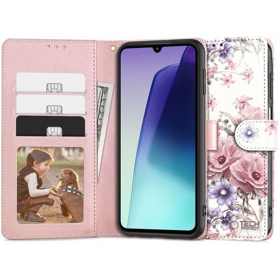 Tech-Protect púzdro, Xiaomi Redmi 14C / Poco C75, kvety