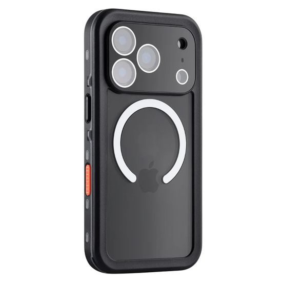 ShellBox IP68 obal, iPhone 17 Pro / 18 Pro, černý