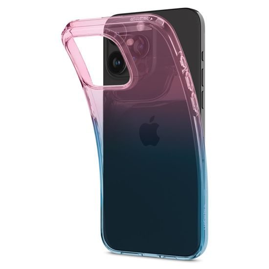 Spigen Liquid Crystal kryt na mobil, iPhone 15 Pro, ružový