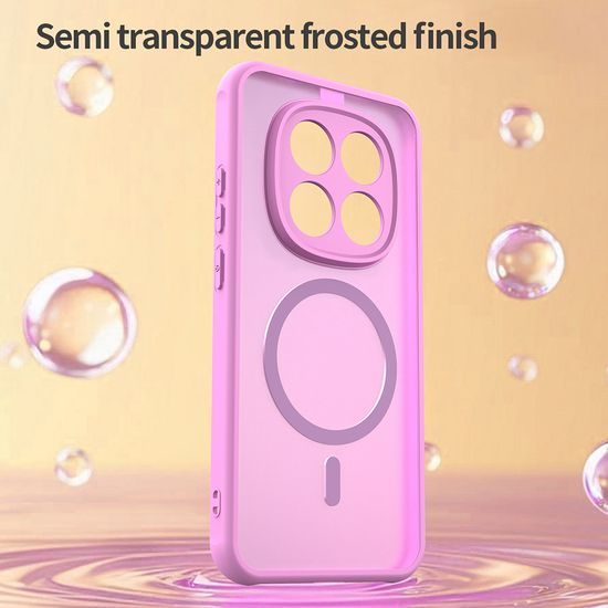 Techsuit HaloFrost II MagSafe, Xiaomi Redmi Note 15 Pro 5G, růžový