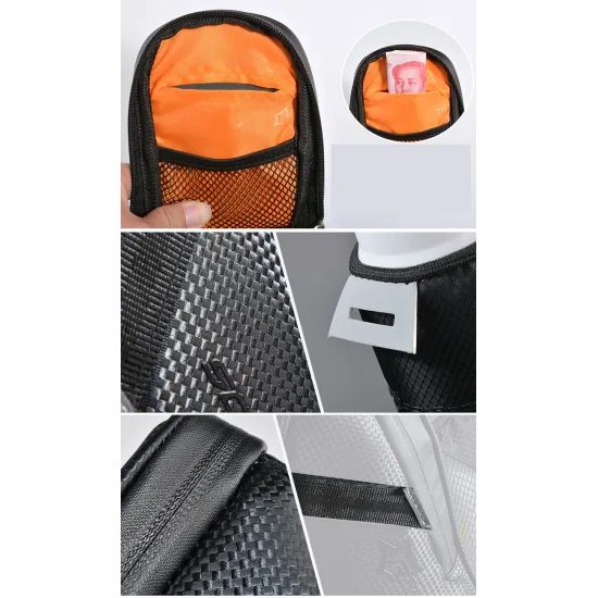 Rockbros Αδιάβροχη τσάντα ποδηλάτου 1,5l, μαύρη