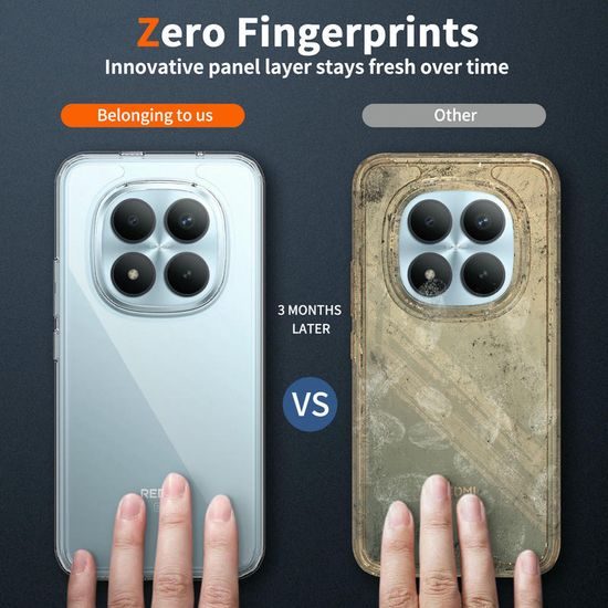 JP Prozirna maska, Xiaomi Redmi Note 15 Pro Plus 5G