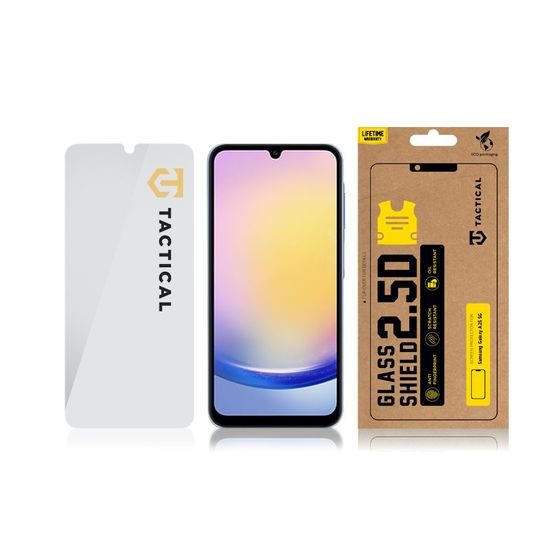 Tactical Glass Shield 2.5D προστατευτικό γυαλί για Samsung Galaxy A25 5G, διάφανο