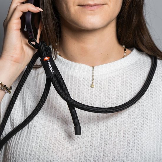 Forcell F-Design S10X165 Crossbody ιμάντας, μαύρος