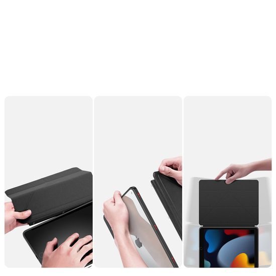 Dux Ducis Magi pouzdro, iPad 10.2" 2021 / 2020 / 2019, černé