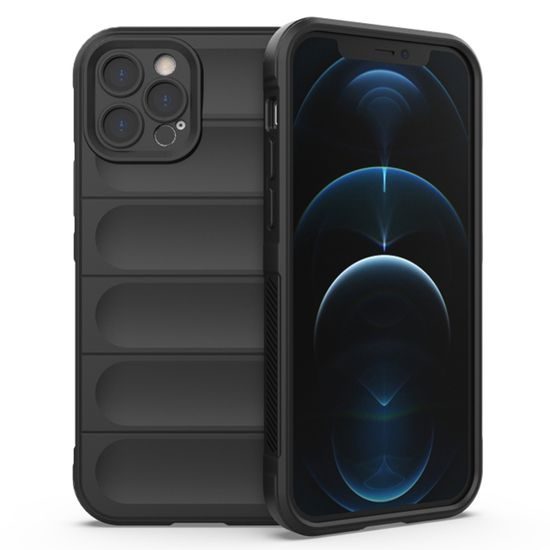 Magic Shield etui, iPhone 12 Pro, črn