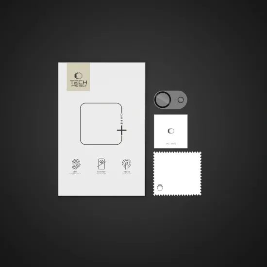 Tech-Protect Cam Fit+, προστατευτικό γυαλί φακού κάμερας, iPhone 16e, διάφανο