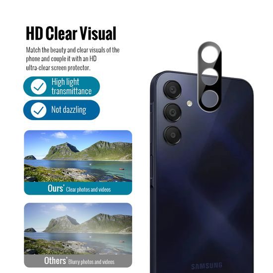 JP Combo pack, Súprava 2 tvrdených skiel a 2 sklíčok pre šošovku, Samsung Galaxy A16