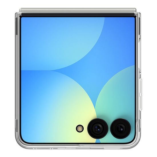 Samsung Galaxy Z Flip 8 ümbris – Spigen AirSkin MagSafe – läbipaistev / valge