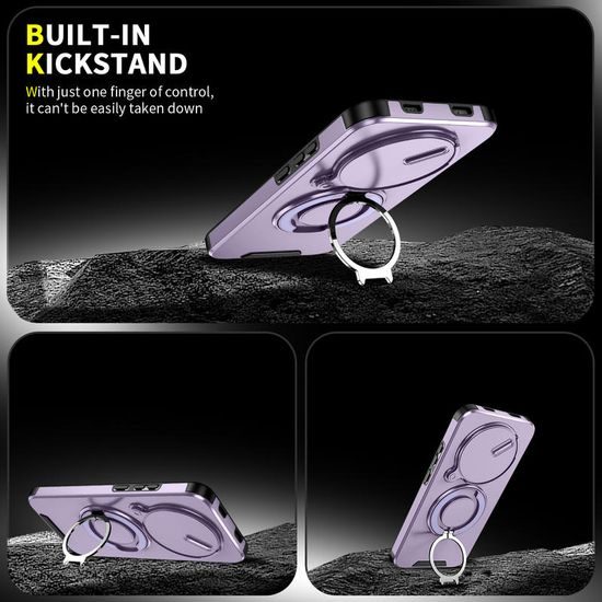 Camslide Stand maska, Xiaomi Redmi Note 15 Pro 5G, ljubičasta