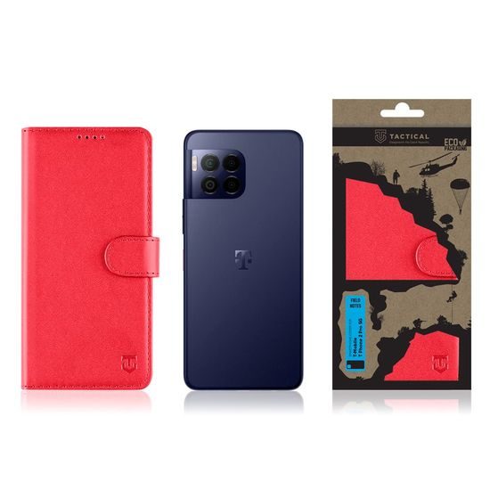 Tactical etui Field Notes, T-Mobile T Phone 2 Pro 5G, rdeč