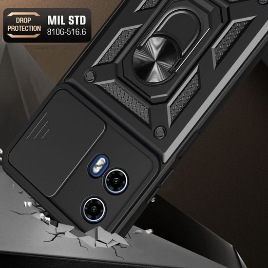 Tech-Protect CamShield Pro Motorola Moto G24 / G24 Power / G04, crna