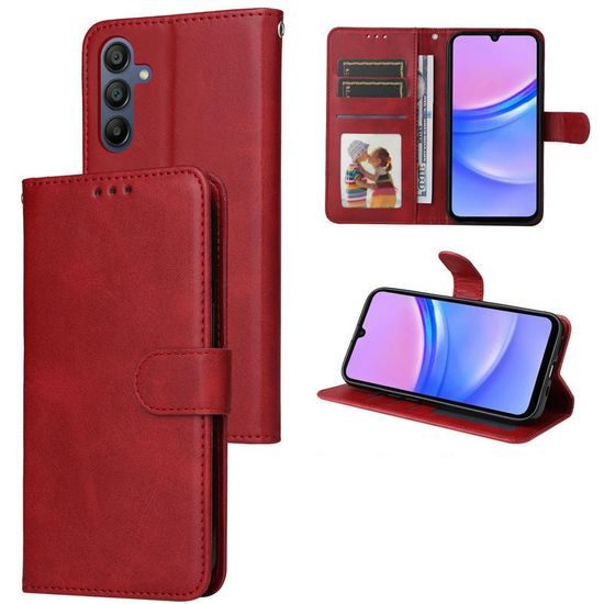 Μαγνητική Θήκη, Samsung Galaxy A17, κόκκινη