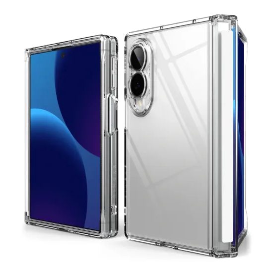 Ringke Fusion Flap etui, Samsung Galaxy Z Fold 8, prozoren