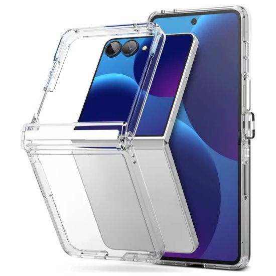 Ringke Fusion Flap θήκη, Samsung Galaxy Z Flip 8, διάφανη