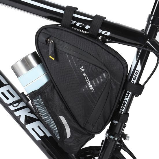 Wozinsky torba za bicikl 1.5l ispod okvira, crna (WBB23BK)