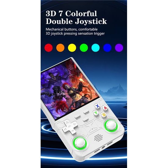 R36 Ultra Φορητή κονσόλα gaming με οθόνη IPS 4,0", μαύρη