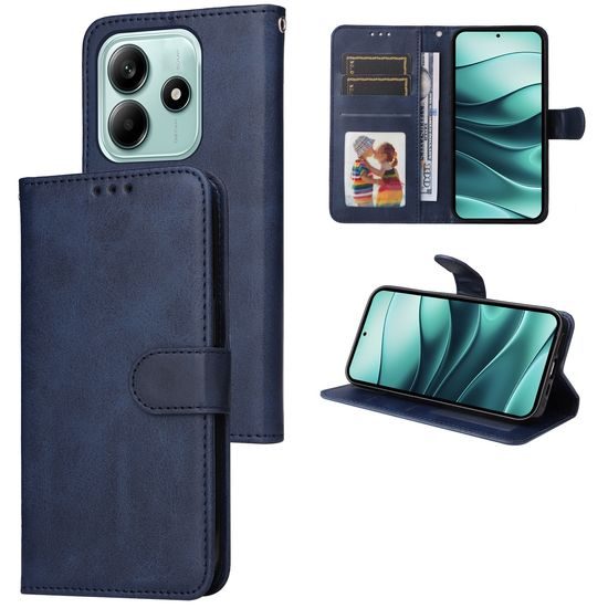 Μαγνητική Θήκη, Xiaomi Redmi Note 14 5G, μπλε