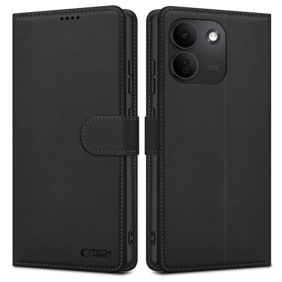 Θήκη Tech-Protect Wallet, Xiaomi Redmi Note 17 Pro Max 5G, μαύρη