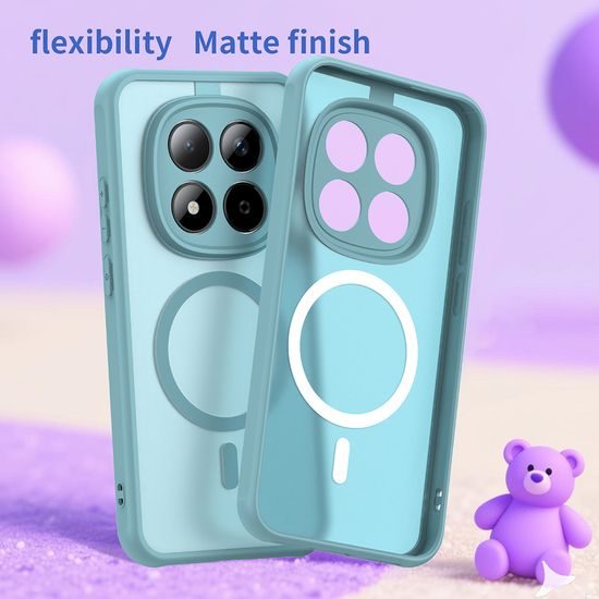 Techsuit HaloFrost II MagSafe, Xiaomi Redmi Note 15 Pro 5G, tyrkysový