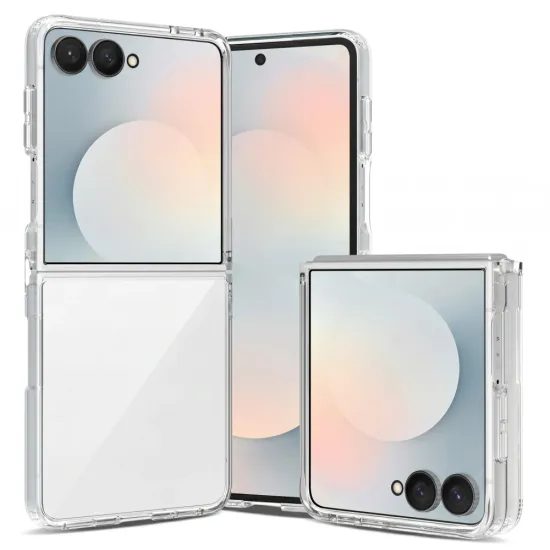 Samsung Galaxy Z Flip 8 ümbris – Tech-Protect Flexair Hybrid – läbipaistev