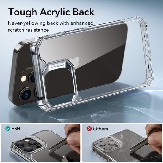 ESR Air Armor Hülle, iPhone 15 Pro, transparent