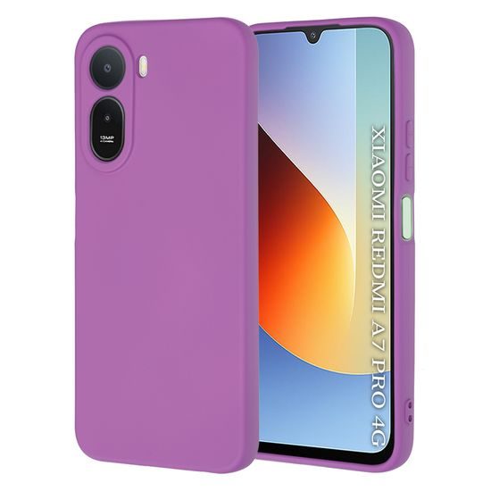 Techsuit SoftFlex maska, Xiaomi Redmi A7 Pro 4G, ljubičasta