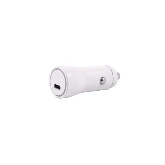 ER POWER Φορτιστής Αυτοκινήτου USB-C, PD 20W, λευκός