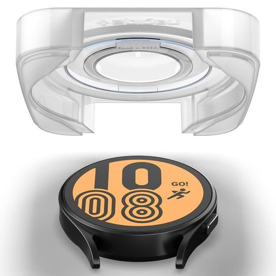 Spigen Glas.TR EZ Fit Folie de sticlă securizată 2 bucăți, Samsung Galaxy Watch 4 / 5 (44 mm)