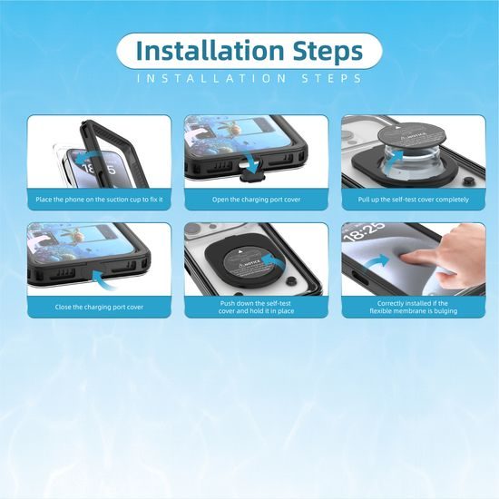 Univerzális vízálló tok IN70Pro