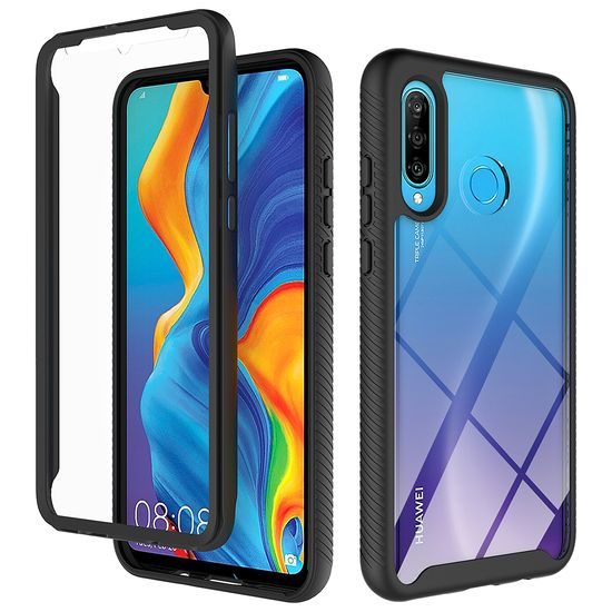 Techsuit Defense360 Pro + Ochranná fólia, Huawei P30 Lite, čierny