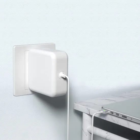 Προσαρμογέας για Apple MacBook Air Pro MagSafe 2 τύπου T, 60W, λευκός