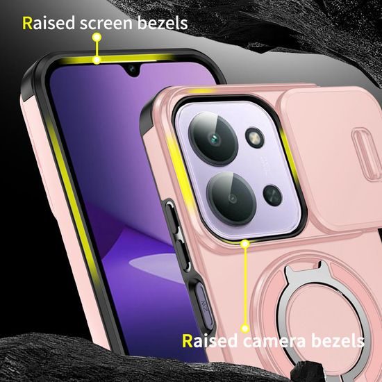 Camslide Stand Hülle, Xiaomi Redmi 15C, rosa