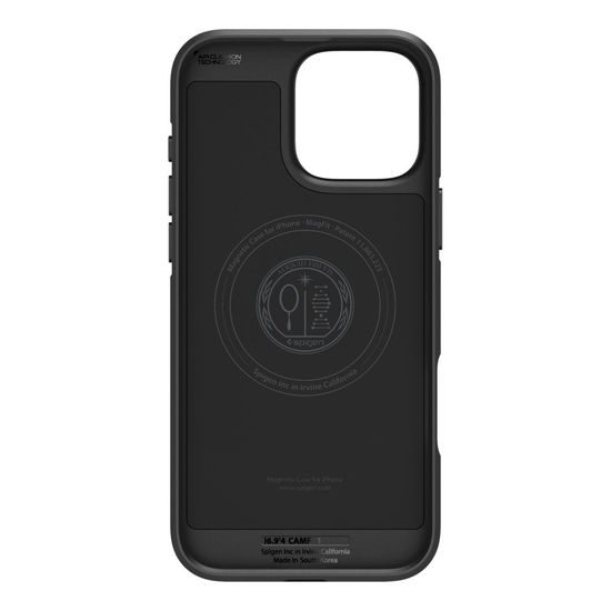 Spigen Core Armor MagSafe, iPhone 16 Pro Max, črn
