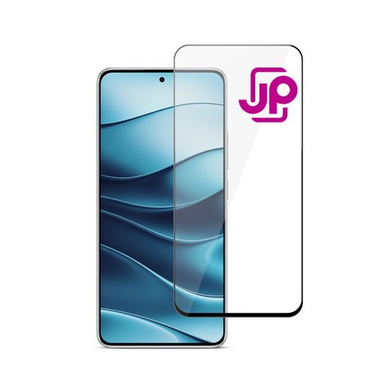 JP 5D Tvrdené sklo, Xiaomi Redmi Note 14 4G, čierne