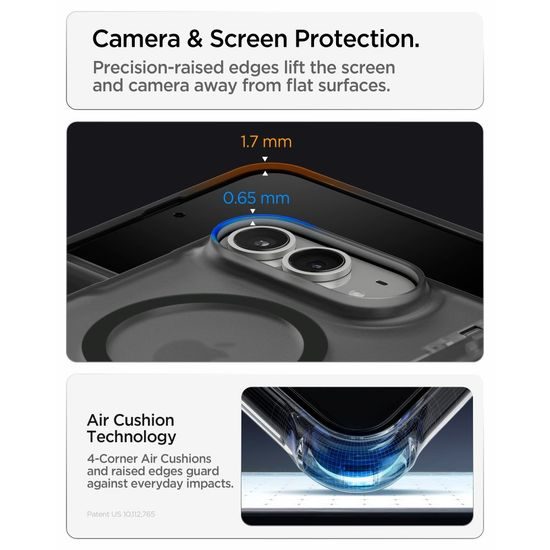 iPhone Duo ümbris – Spigen Ultra Hybrid Pro MagSafe – must