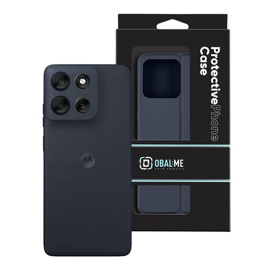 OBAL:ME SmoothTouch Θήκη για Motorola G56, σκούρο μπλε