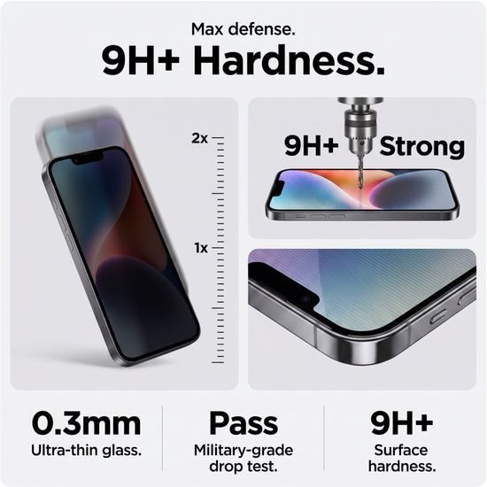 Tech-Protect OneTouch Set+ Privacy 2 Tvrzená skla, iPhone 18 Pro Max