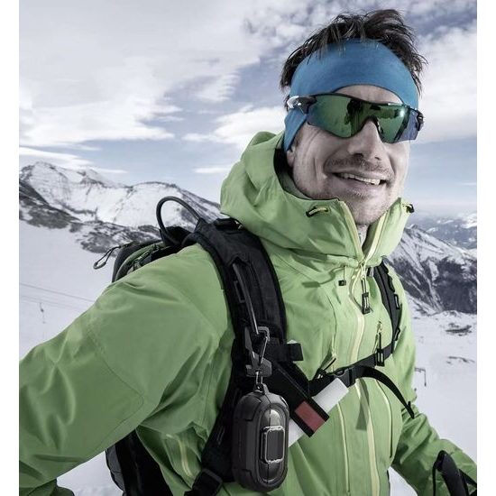 Ανθεκτική θήκη Dexnor, Beats Solo Buds, μαύρη