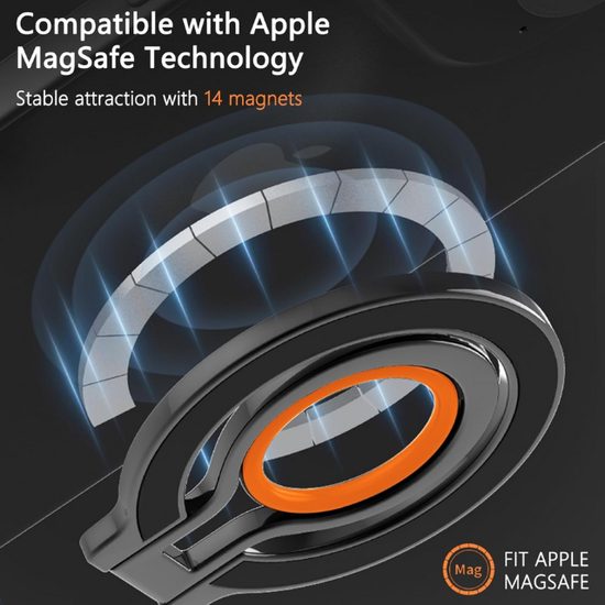 Supporto Magnetico ad Anello 360° MagSafe Holder per iPhone