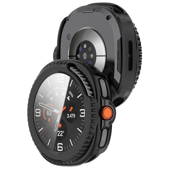 Techsuit Defense360 Pro, Samsung Galaxy Watch 8 Classic, ματ μαύρο