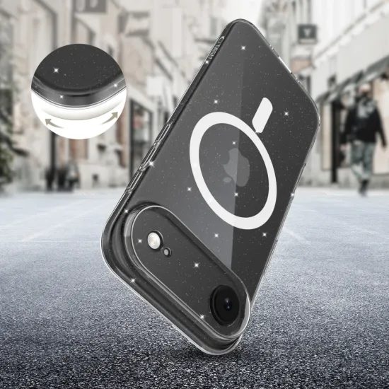 Tech-Protect Flexair MagSafe, iPhone Air, glitter