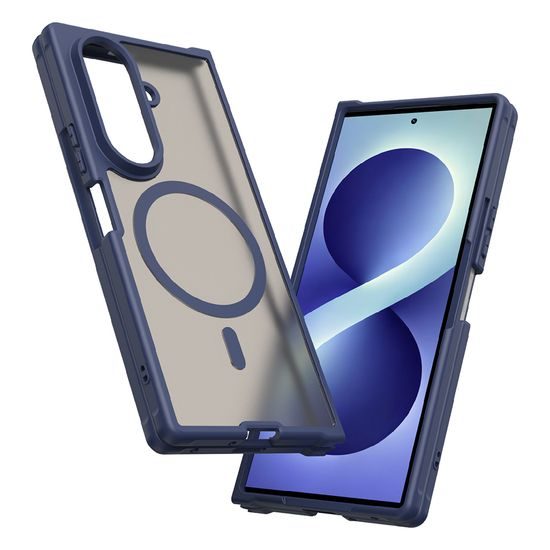 Techsuit HaloFrost II MagSafe Schutzhülle für Samsung Galaxy Z Fold8 Ultra - Magnetische Handyhülle - Blau