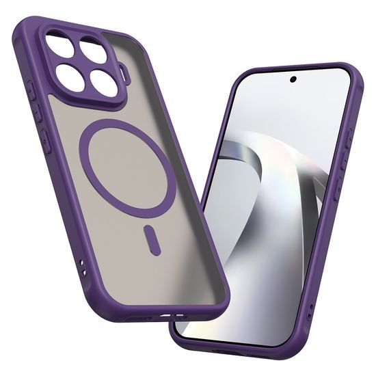 Xiaomi 17T dėklas – Techsuit HaloFrost II MagSafe – violetinė