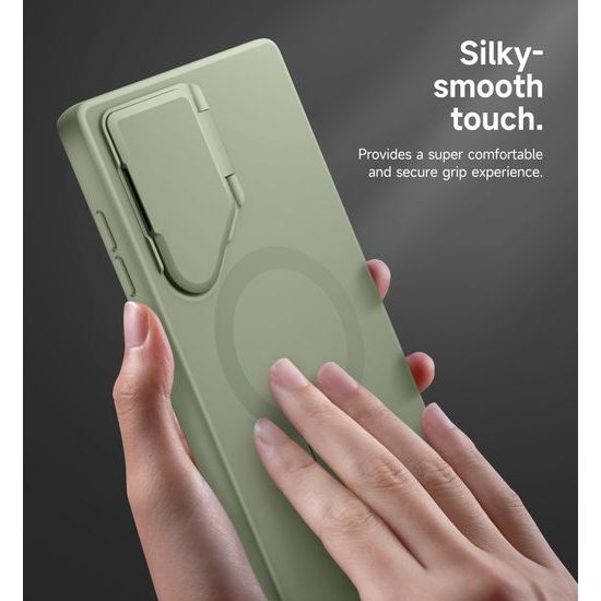 Suritch MagSafe Kickstand Camprotector θήκη Samsung Galaxy S24 Ultra, πράσινη