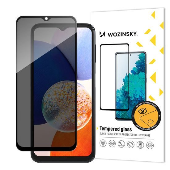 Wozinsky Privacy 5D Zaštitno kaljeno staklo, Samsung Galaxy A14 / A14 5G