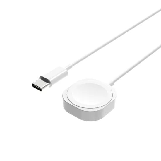 FIXED töltőkábel Apple Watch-hoz, USB-C, fehér