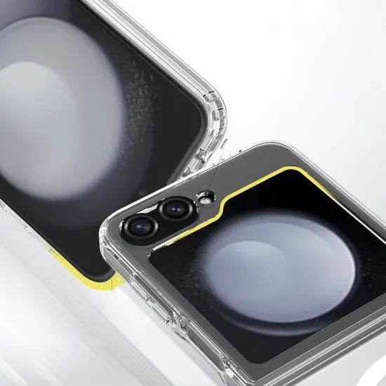 Tech-Protect Flexair Hybrid με MagSafe, Samsung Galaxy Z Flip 6 / 7 FE, διάφανη